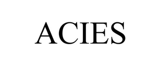 ACIES trademark