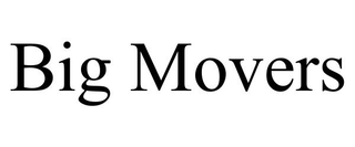 BIG MOVERS trademark