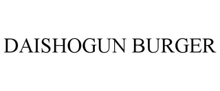 DAISHOGUN BURGER trademark
