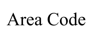 AREA CODE trademark