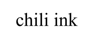 CHILI INK trademark