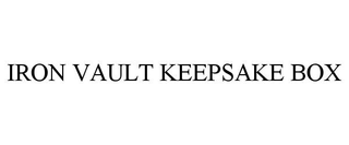 IRON VAULT KEEPSAKE BOX trademark
