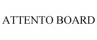 ATTENTO BOARD trademark