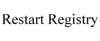 RESTART REGISTRY trademark