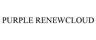 PURPLE RENEWCLOUD trademark