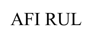 AFI RUL trademark