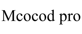 MCOCOD PRO trademark