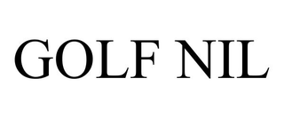 GOLF NIL trademark