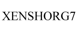 XENSHORG7 trademark