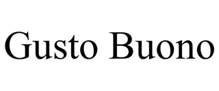 GUSTO BUONO trademark