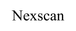 NEXSCAN trademark