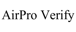 AIRPRO VERIFY trademark