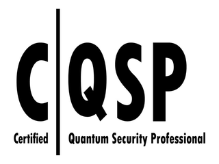 C|QSP CERTIFIED QUANTUM SECURITY PROFESSIONAL trademark