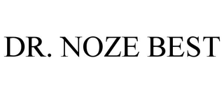DR. NOZE BEST trademark