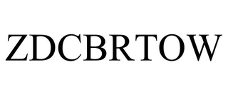 ZDCBRTOW trademark