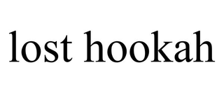 LOST HOOKAH trademark