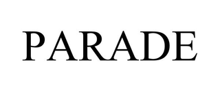 PARADE trademark