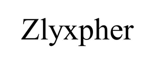 ZLYXPHER trademark