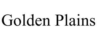 GOLDEN PLAINS trademark