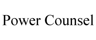 POWER COUNSEL trademark