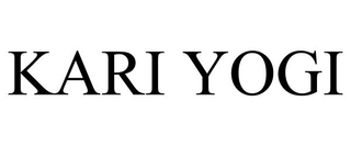 KARI YOGI trademark