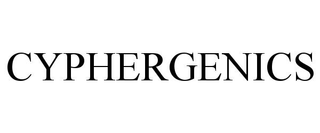 CYPHERGENICS trademark