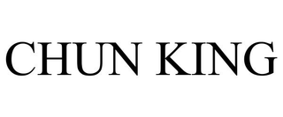 CHUN KING trademark
