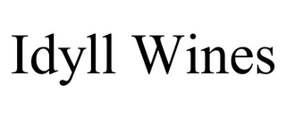 IDYLL WINES trademark