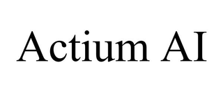 ACTIUM AI trademark