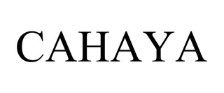 CAHAYA trademark