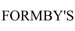 FORMBY'S trademark