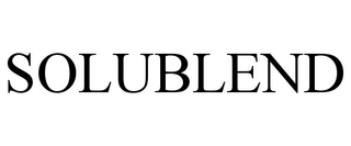 SOLUBLEND trademark