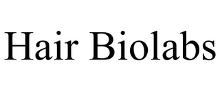 HAIR BIOLABS trademark