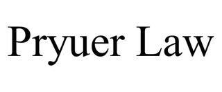 PRYUER LAW trademark