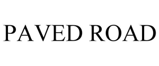 PAVED ROAD trademark