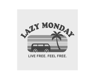 LAZY MONDAY LIVE FREE. FEEL FREE. trademark
