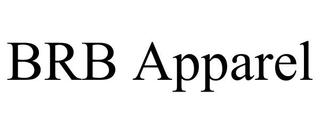 BRB APPAREL trademark