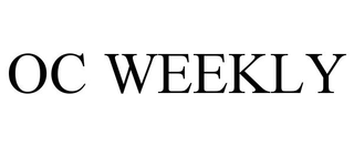 OC WEEKLY trademark
