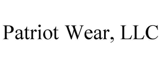 PATRIOT WEAR, LLC trademark