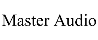 MASTER AUDIO trademark