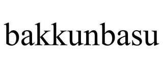 BAKKUNBASU trademark