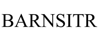 BARNSITR trademark