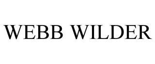 WEBB WILDER trademark