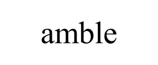 AMBLE trademark