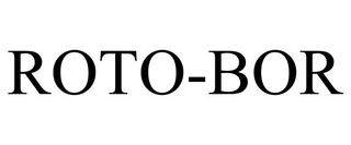 ROTO-BOR trademark