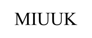MIUUK trademark