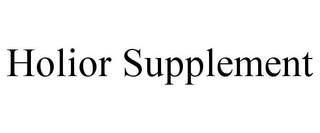 HOLIOR SUPPLEMENT trademark