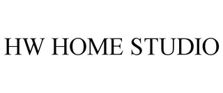HW HOME STUDIO trademark