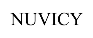 NUVICY trademark