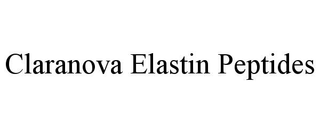 CLARANOVA ELASTIN PEPTIDES trademark